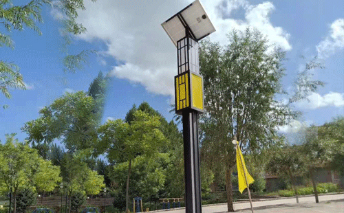 景泰智慧路灯安装